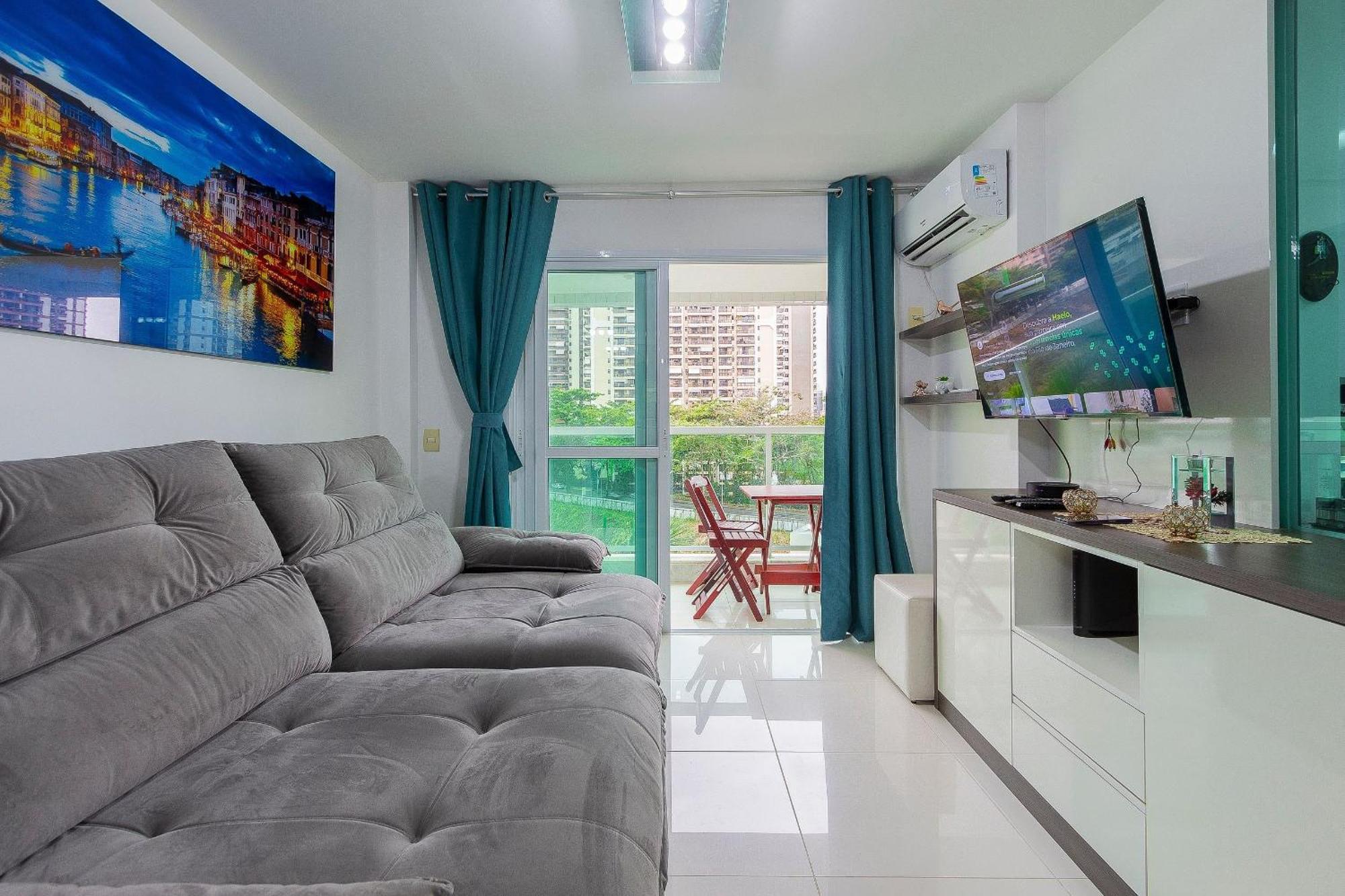 Apartemen Conforto E Exclusividade A 5 Min Da Da Barra Rio de Janeiro